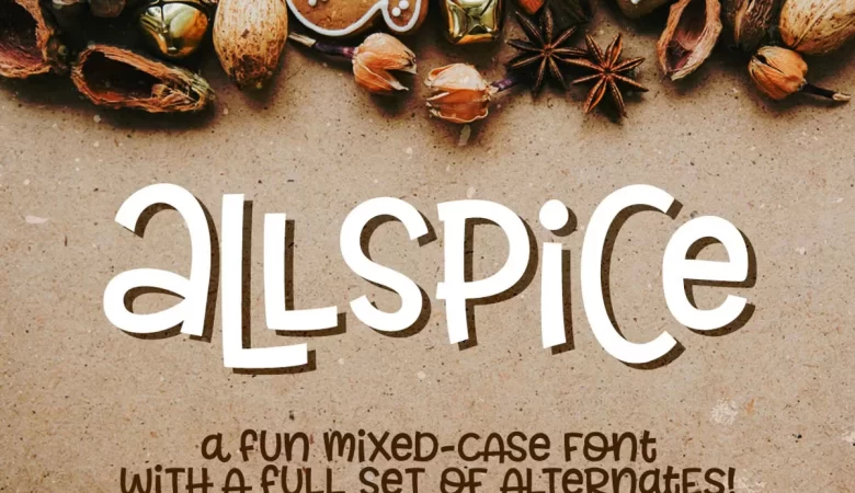 Allspice Font