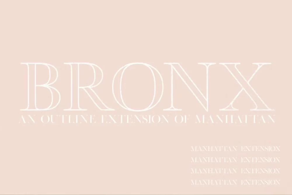 Bronx Font