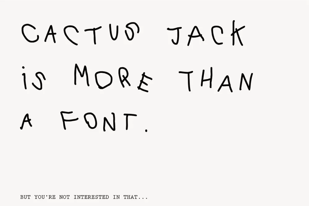 Cactus Jack Font