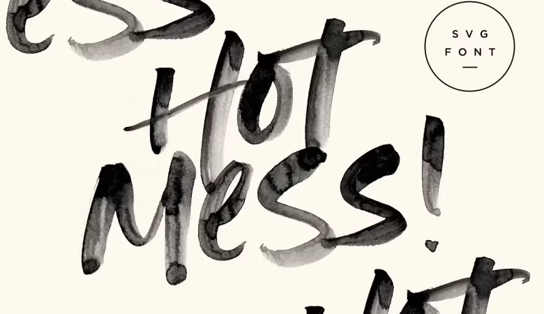 Hot Mess Font