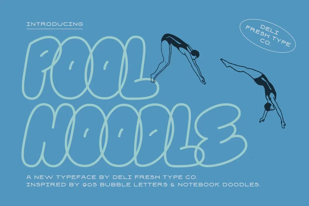 Pool Noodle Font