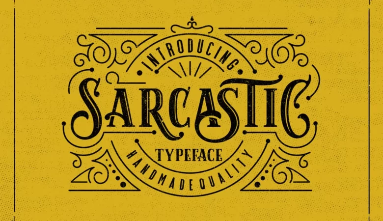 Sarcastic Font