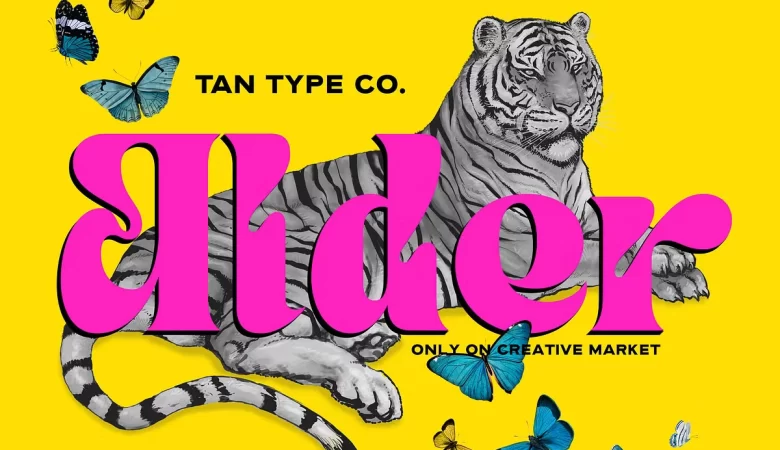 Tan - Alder Font