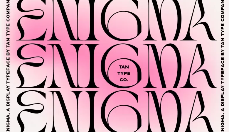 Tan - Enigma Font