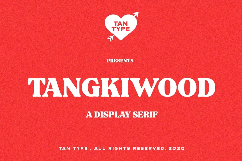 Tan - Tangkiwood Font