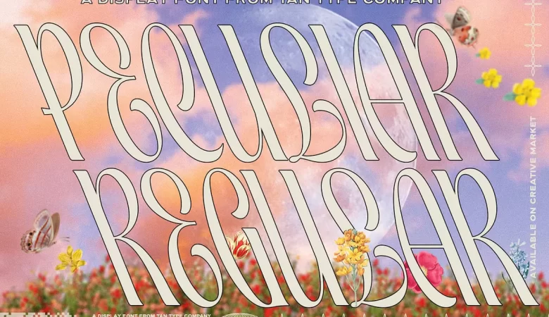 Tan - Peculiar Font