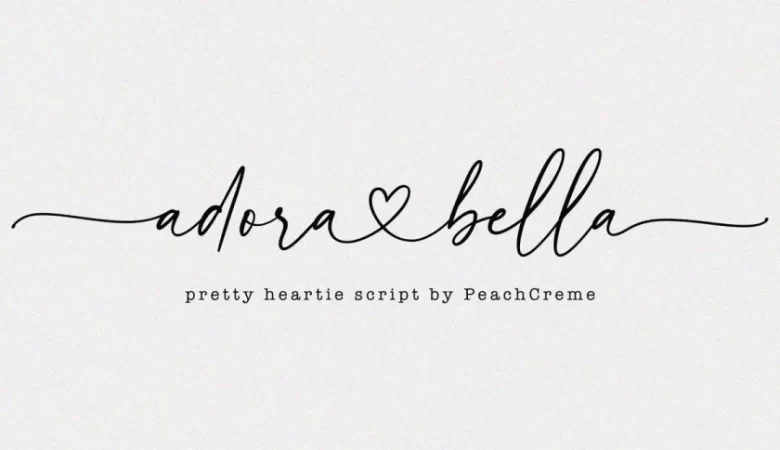 Adora Bella Font