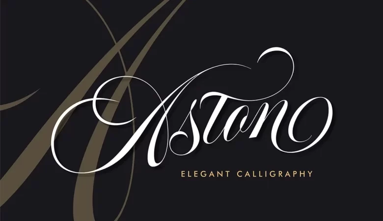 Aston Script Font