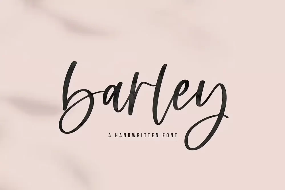 Barley Font