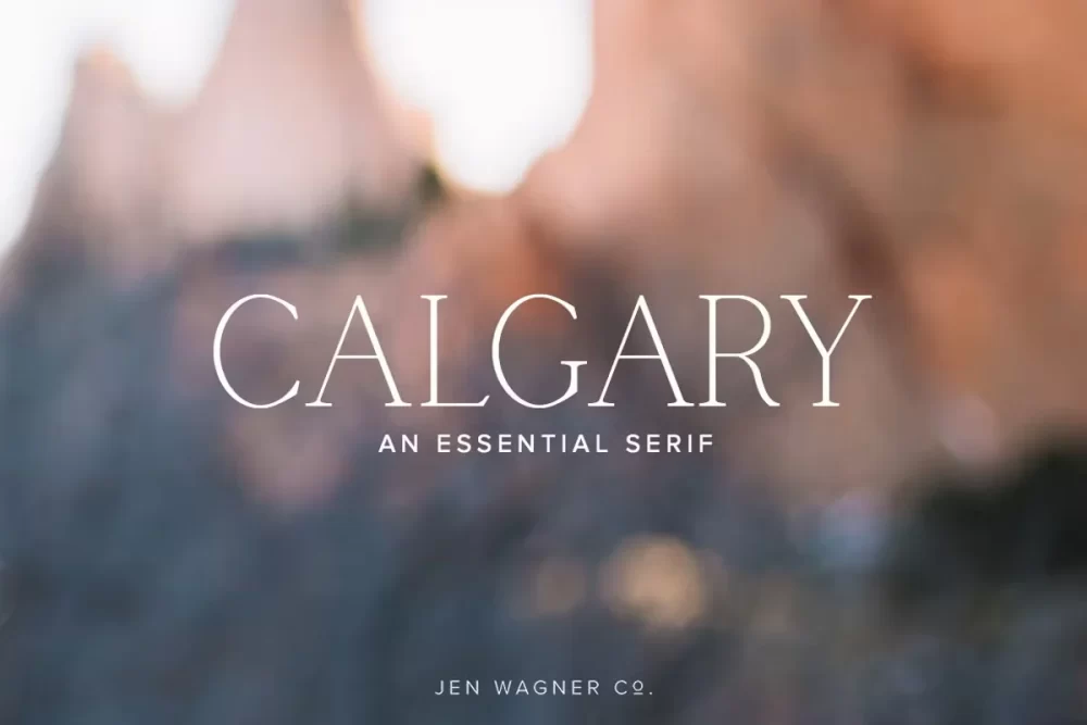 Calgary Font