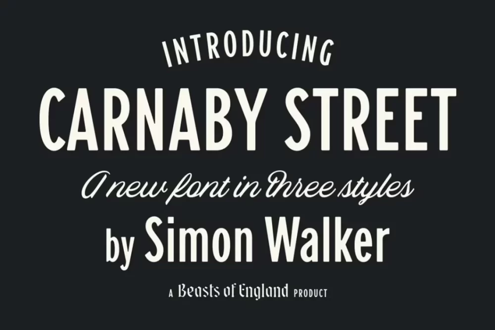 Carnaby Street Font