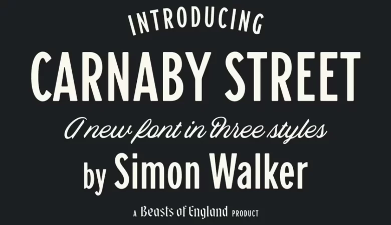 Carnaby Street Font