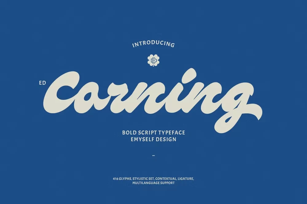 ED Corning Font