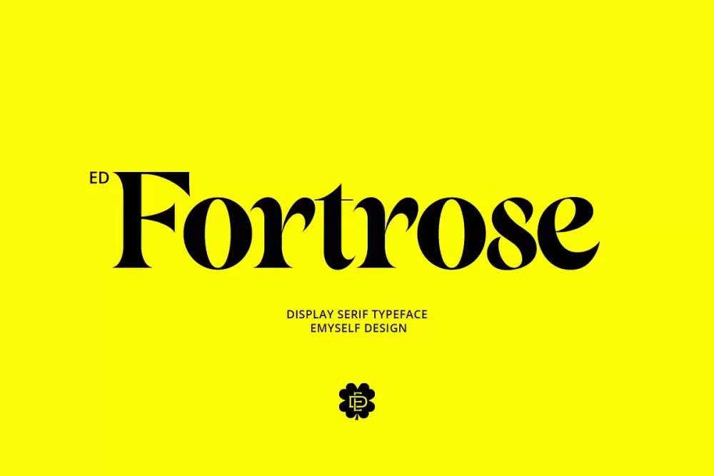 ED Fortrose Font