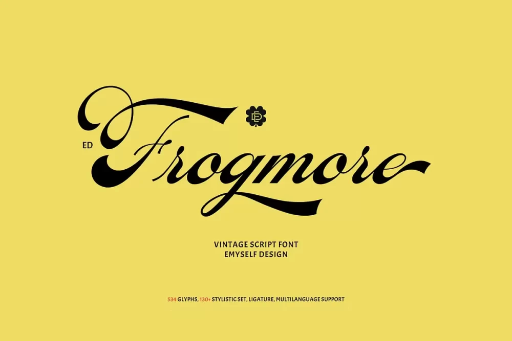 ED Frogmore Font