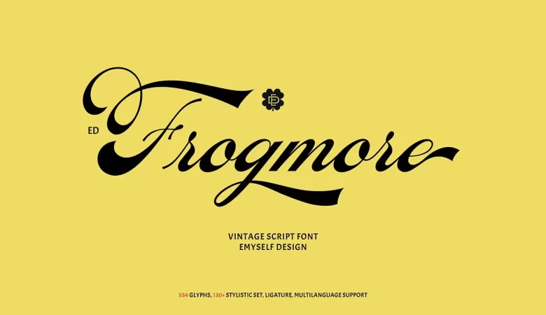 ED Frogmore Font