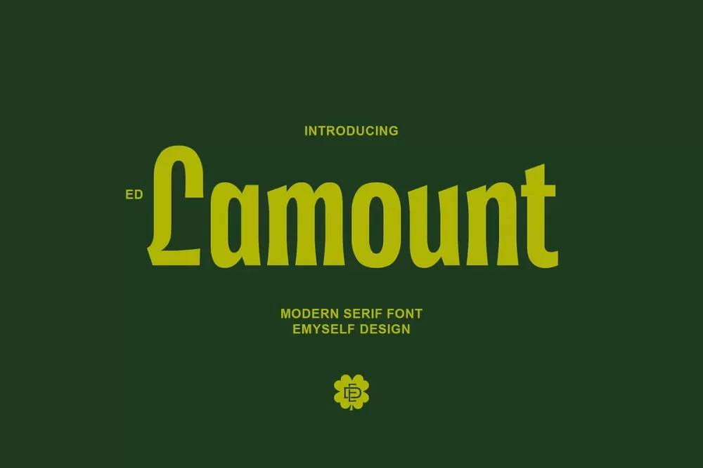 ED Lamount Font