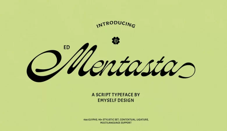 ED Mentasta Font