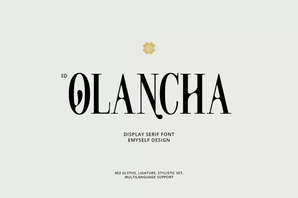 ED Olancha Font
