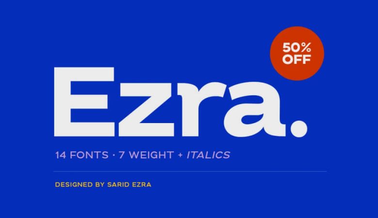 Ezra Sans Font