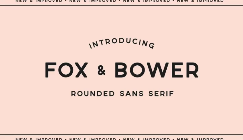 Fox and Bower Font