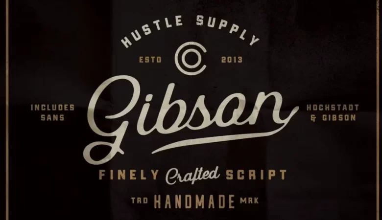 Gibson Font