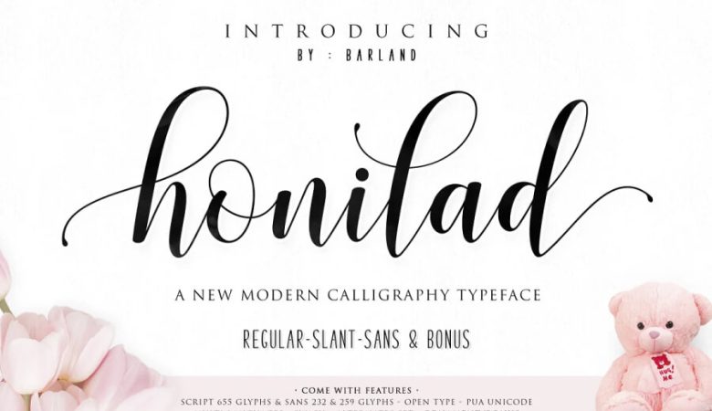 Honilad Script Font