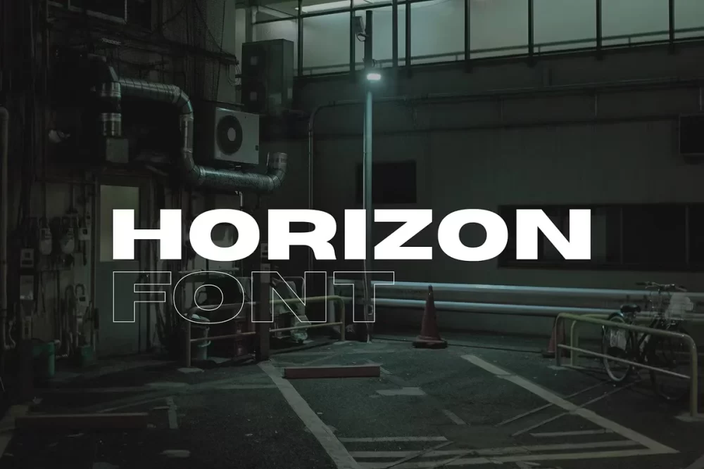 Horizon Font
