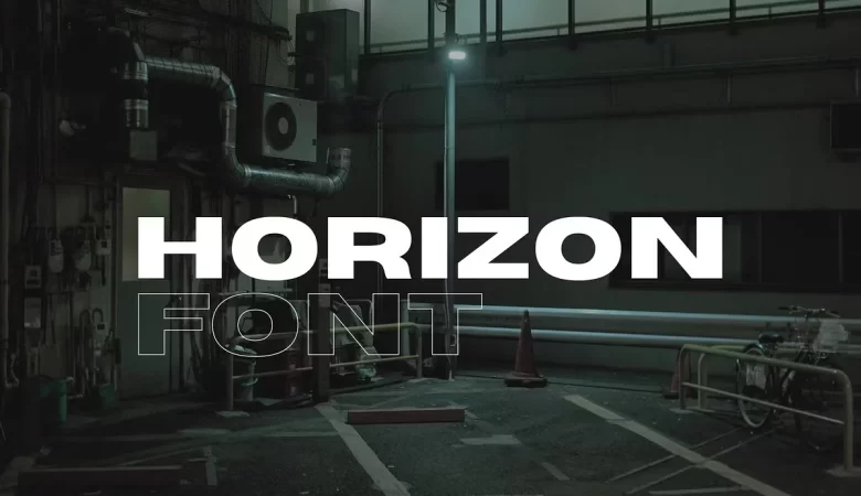 Horizon Font