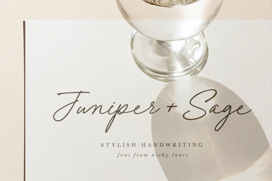 Juniper and Sage Font