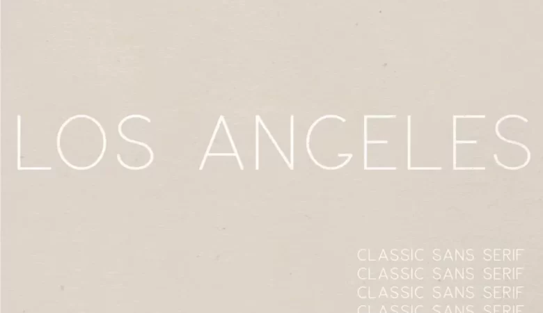 Los Angeles Font