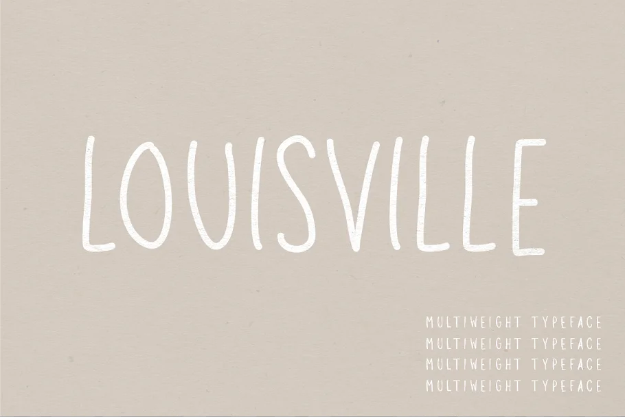 Louisville Font