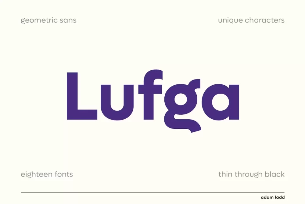 Lufga Font
