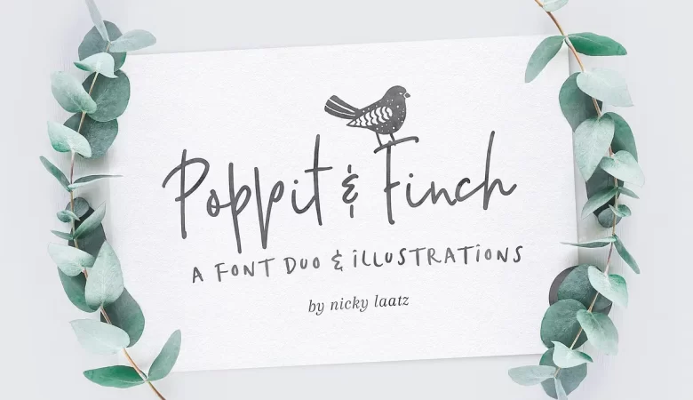 Poppit & Finch Font