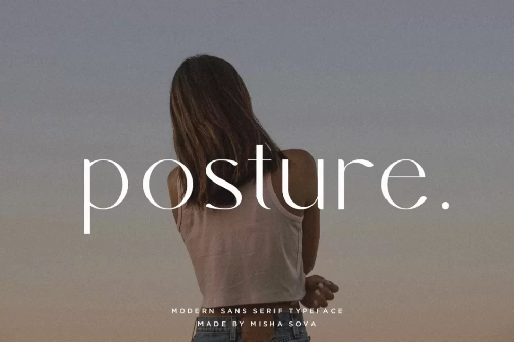 Posture Font Free Download - Sans Serif Fonts
