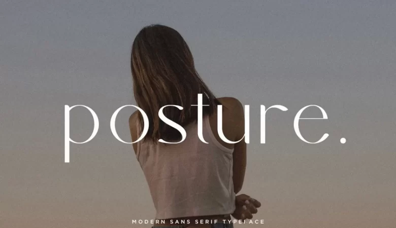 Posture Font Free Download - Sans Serif Fonts
