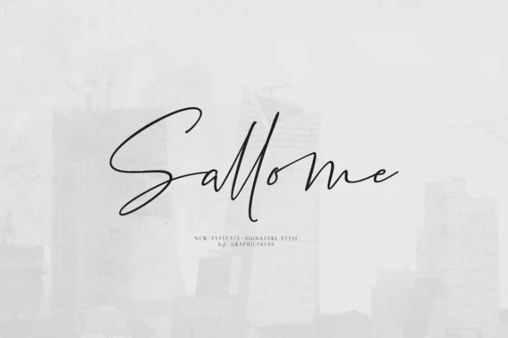 Sallome Font