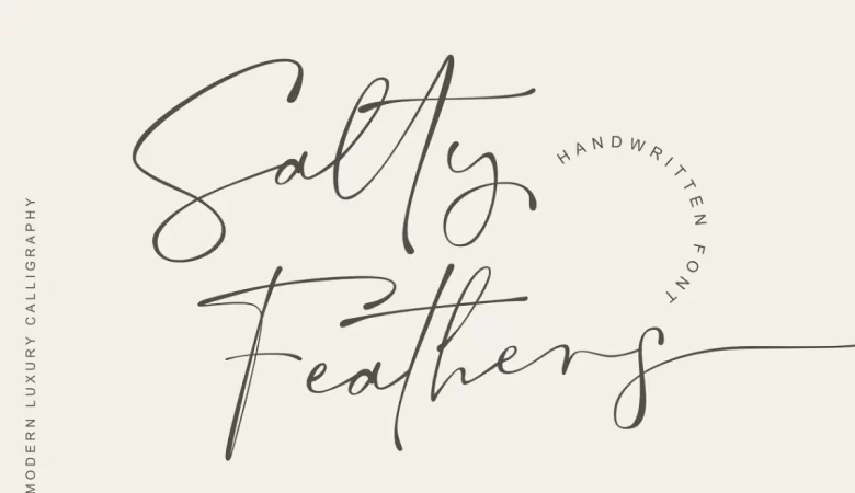 Salty Feathers Font