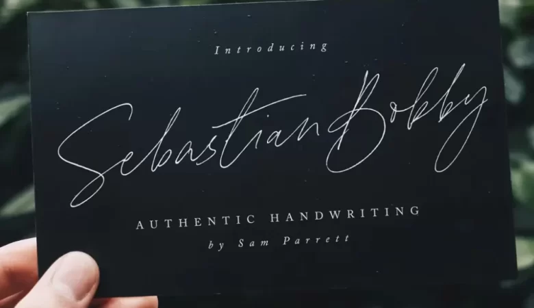 Sebastian Bobby Font