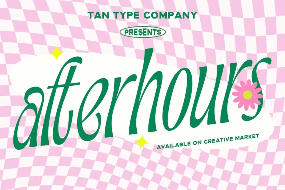 Tan - Afterhours Font