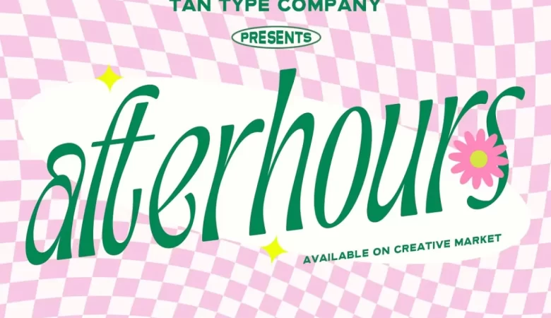 Tan - Afterhours Font