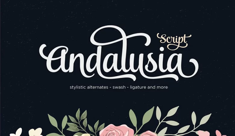 Andalusia Script Font Free Download - Script Fonts