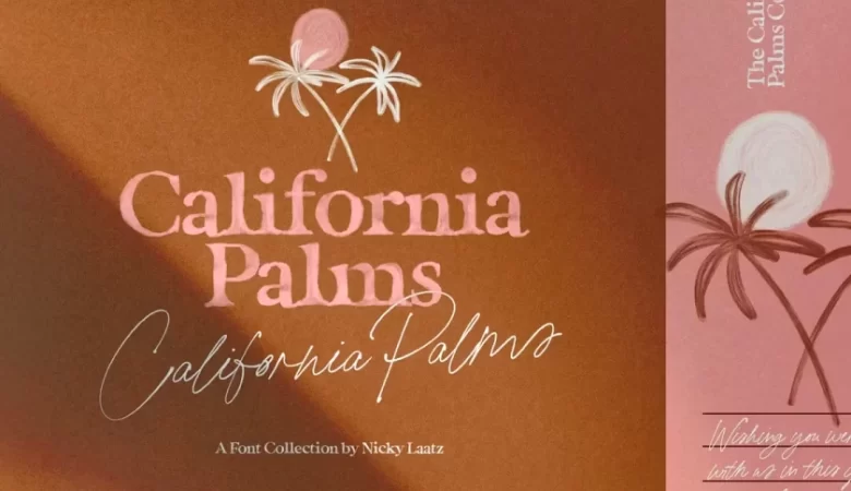 California Palms Font
