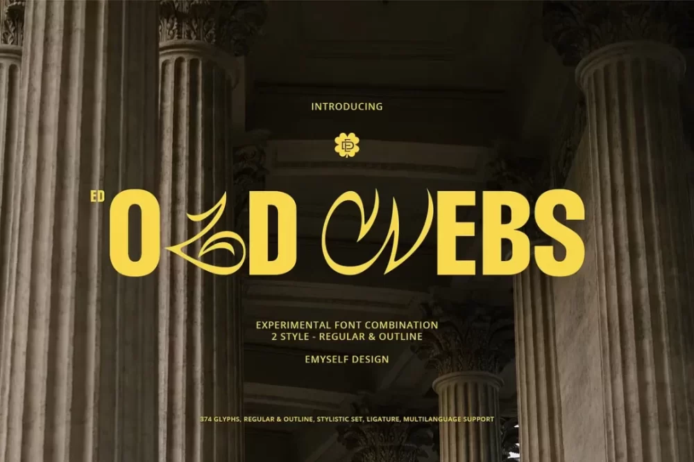 ED Old Webs Font