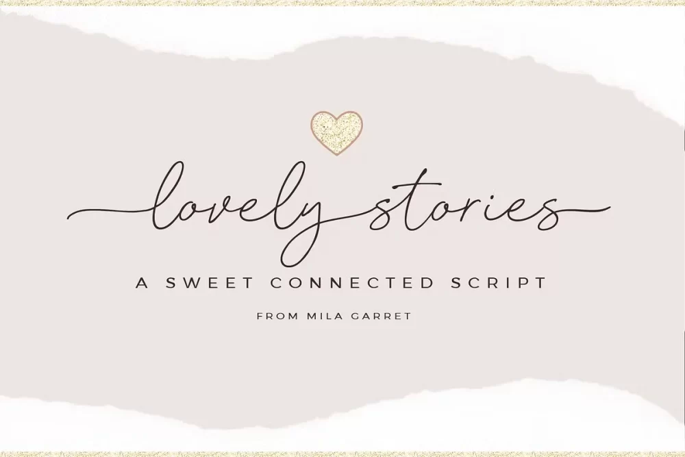 Lovely Stories Font