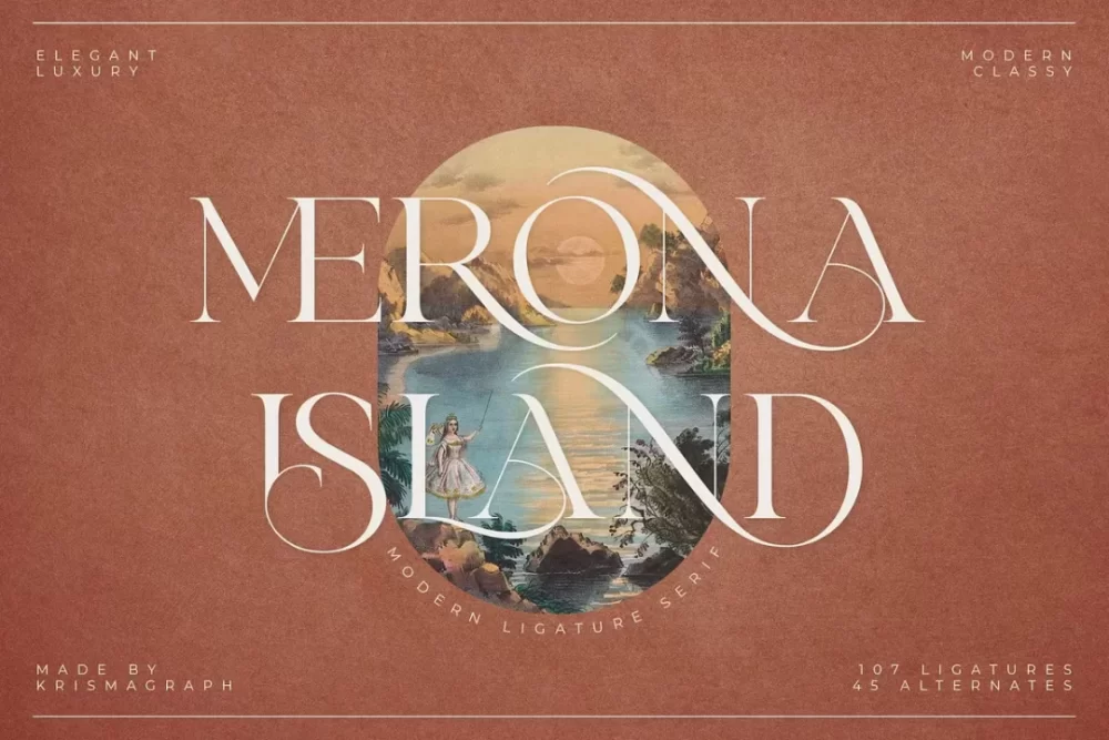 Merona Island Font