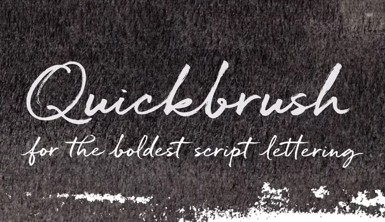 Quickbrush Font