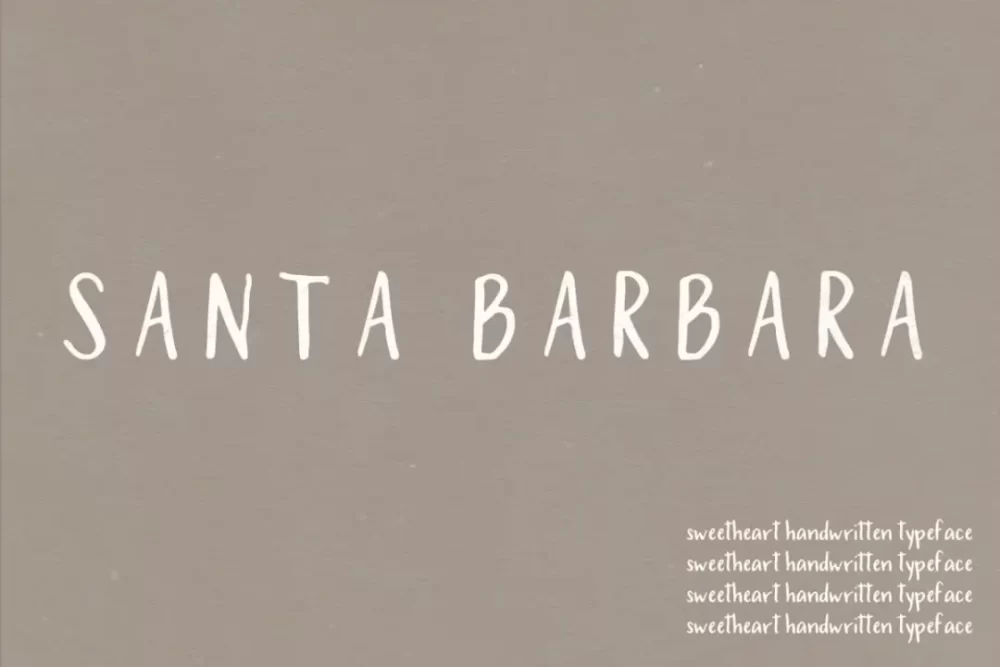Santa Barbara Font