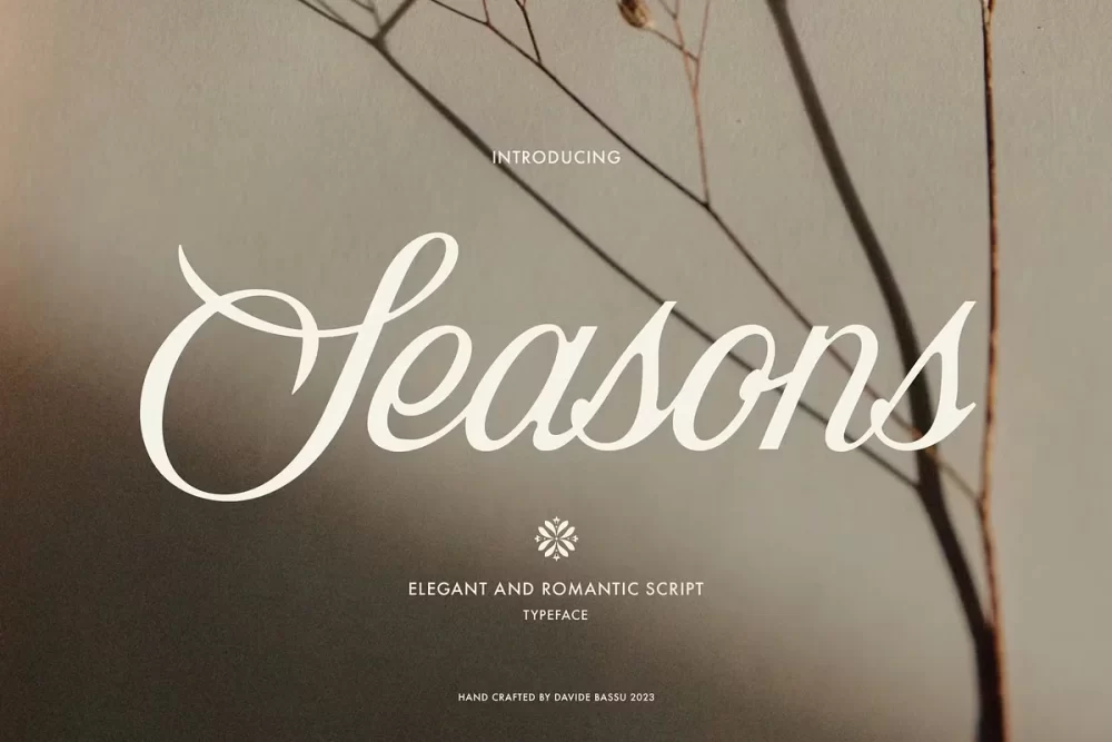 Seasons Font