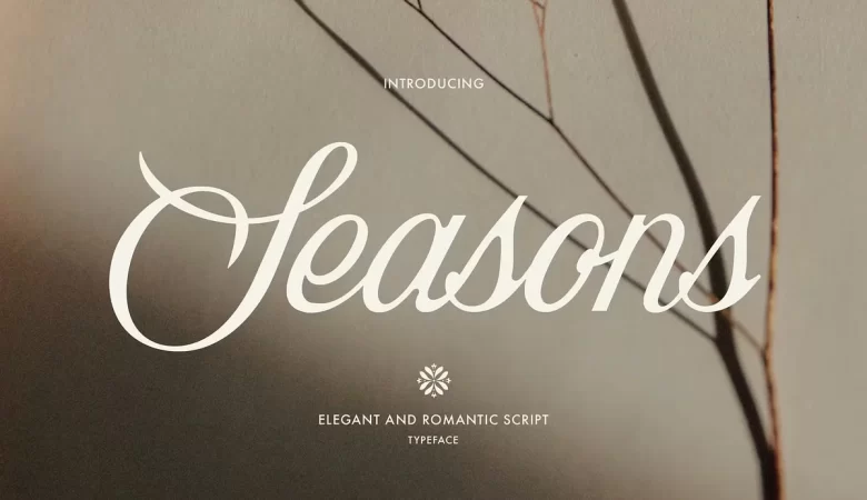 Seasons Font